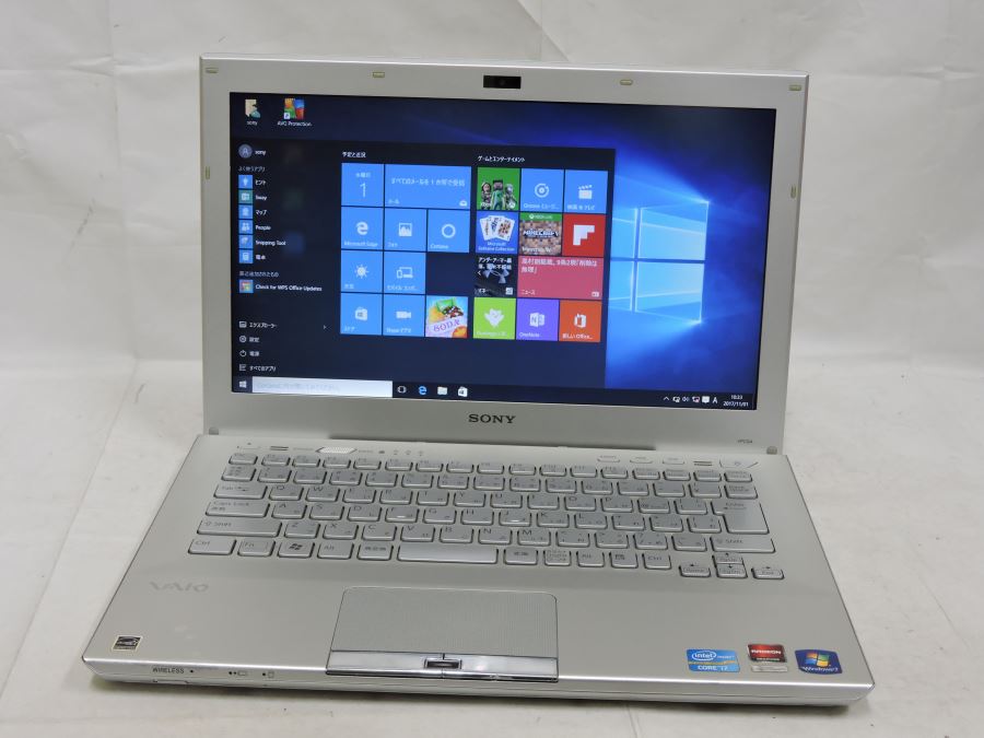 中古パソコン 13.3型SONY VIAO VPCSA3AJ 訳有 Win10 64 Pro/二世代i7/4G/SSD128G/Bluetooth/カメラ/6600M and 6700M Series/Office付★税無