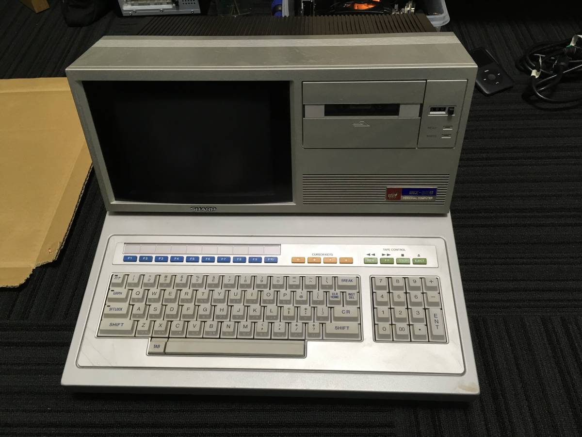 貴重 SHARP MZ-80B 旧型PC ジャンク品 【公式通販】