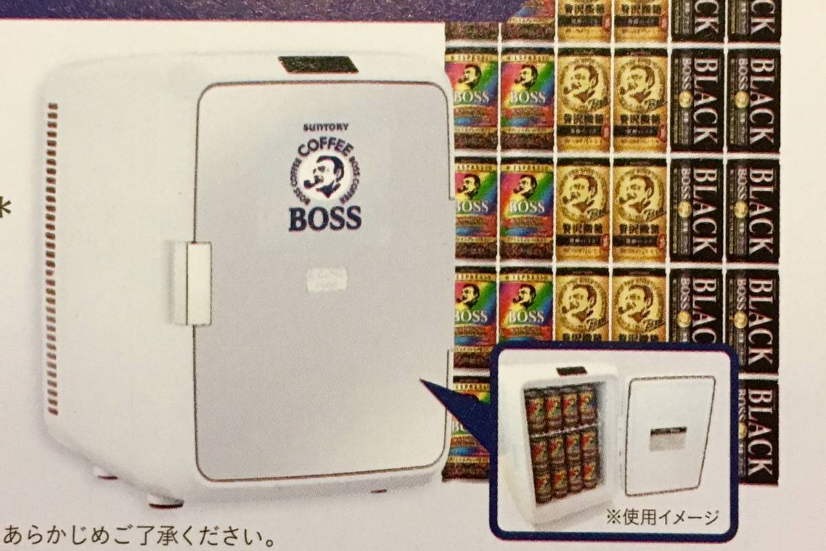 新品】 サントリー BOSS ボス ミニ保冷温庫 TWINBIRD ツインバード 2 