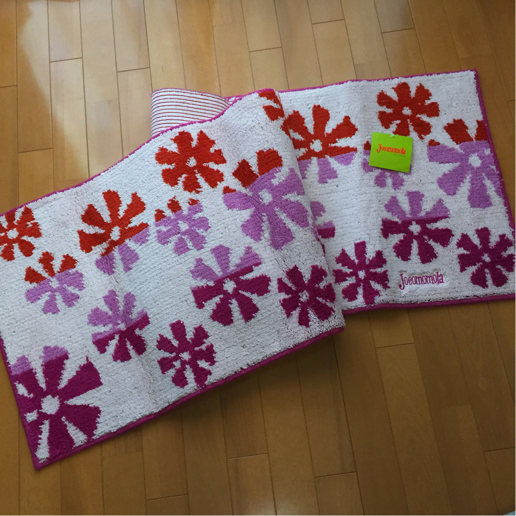 ◆ホコモモラ 新品 キッチンマット 50×180 JMマルセラ 抗菌防臭吸水素材◆シビラ