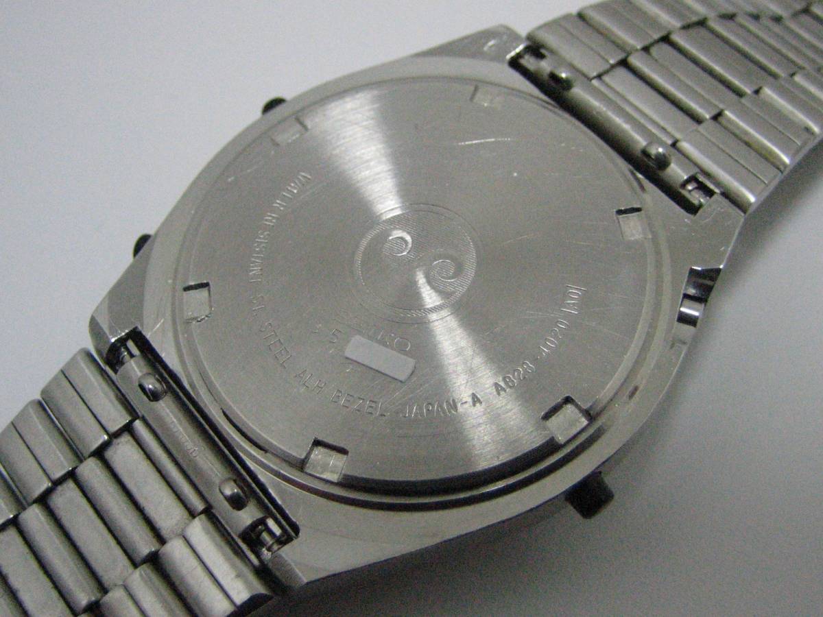 SEIKO セイコー ジウジアーロ A828-4020 初期 オリジナル 希少 レア