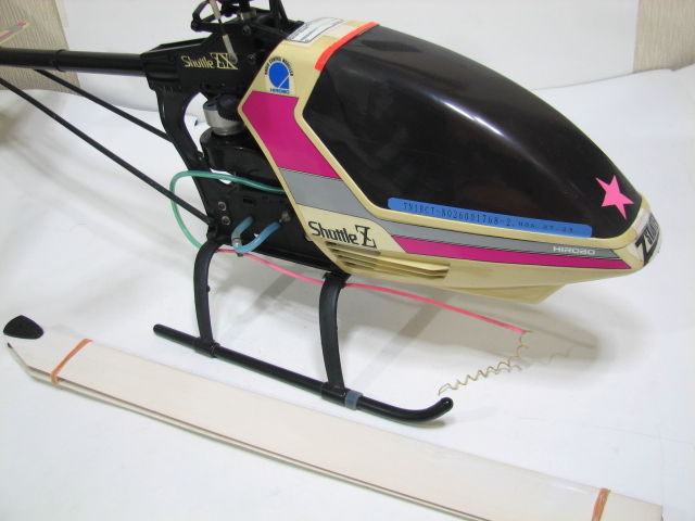 HIROBO ヒロボー ラジコンヘリ シャトル Shuttle ZX エンジン サーボ