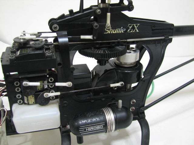 HIROBO ヒロボー ラジコンヘリ シャトル Shuttle ZX エンジン サーボ