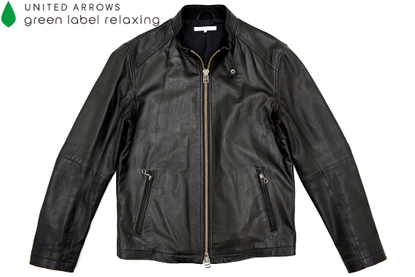 A1493☆美品☆GREEN LABEL RELAXING ユナイテッドアローズ☆ブラック 