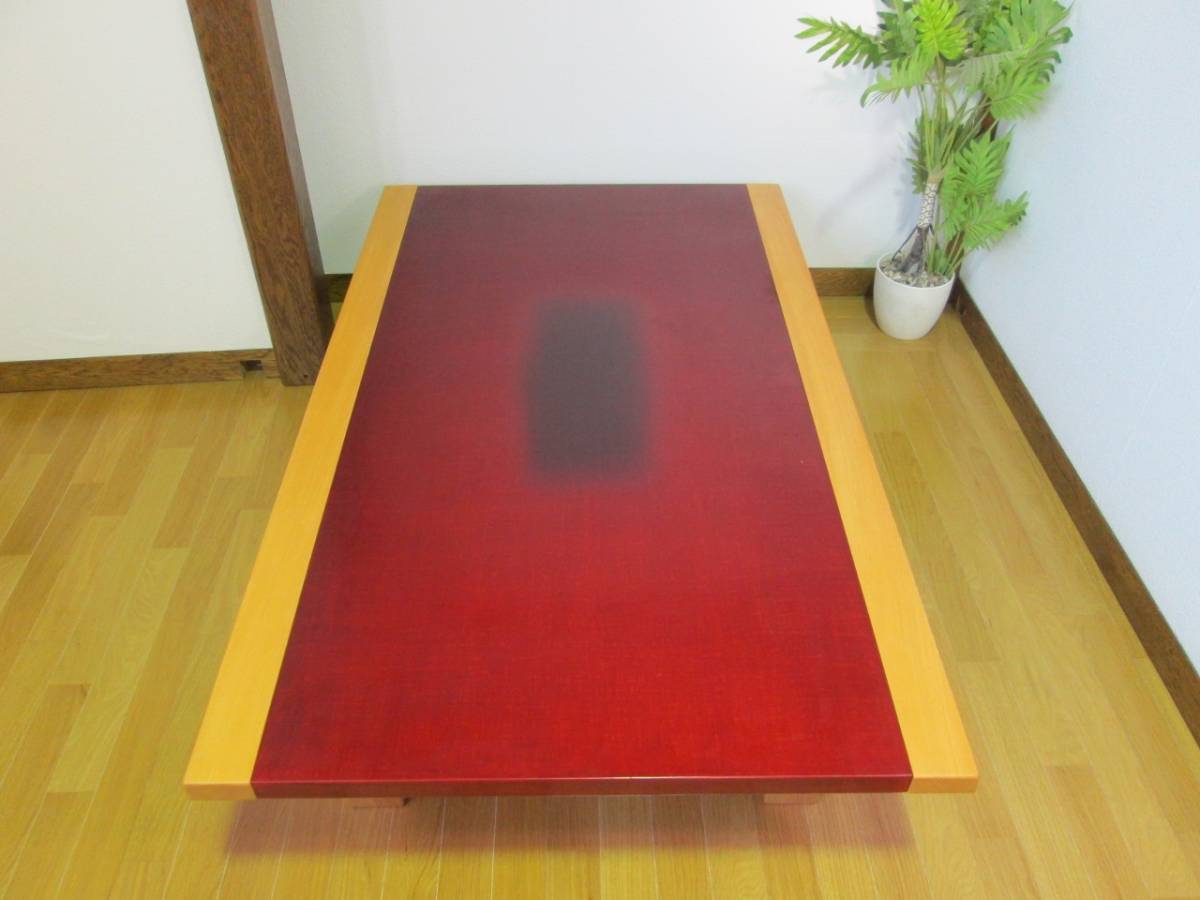 MORISHIGE⁄モリシゲ 34万「斉水」座卓 漆塗り ローテーブル 和 MORISHIGE⁄モリシゲ 34万「斉水」座卓 漆塗り ローテーブル 和