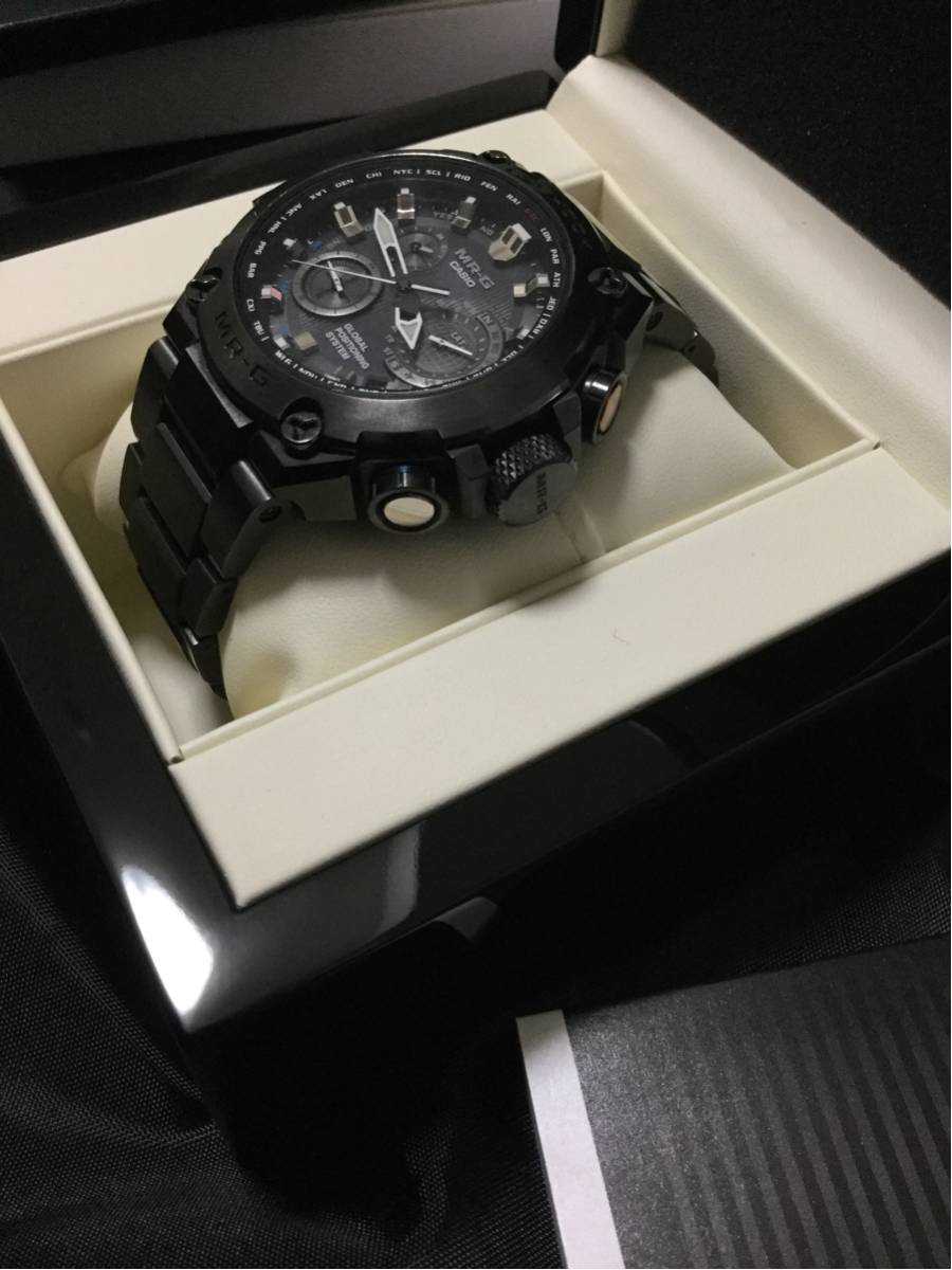 希少品CASIO カシオ G-SHOCK MR-G MRG-G1000B-1AJR３年保障付