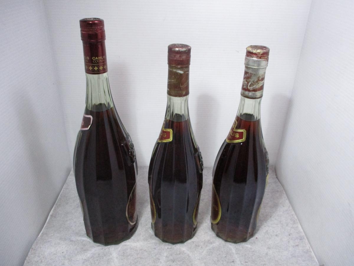 カミュ VSOP 1000ml 未開栓箱付き古酒 3本セットCAMUS ☆古酒