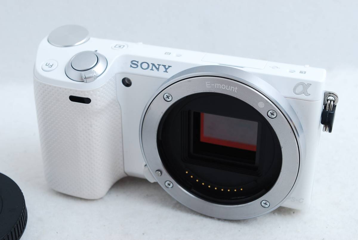 SONY ソニー | α NEX-5T ホワイト ボディ Sony NEX-5 メルカリ review 