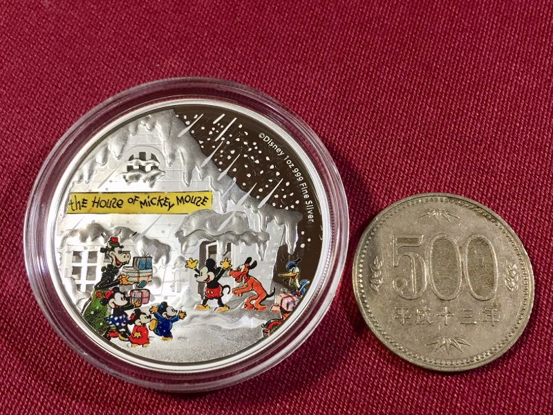 ニウエ 銀貨 Mickey 限定100 Niue ディズニー - 0 ☆ 希少 Willie