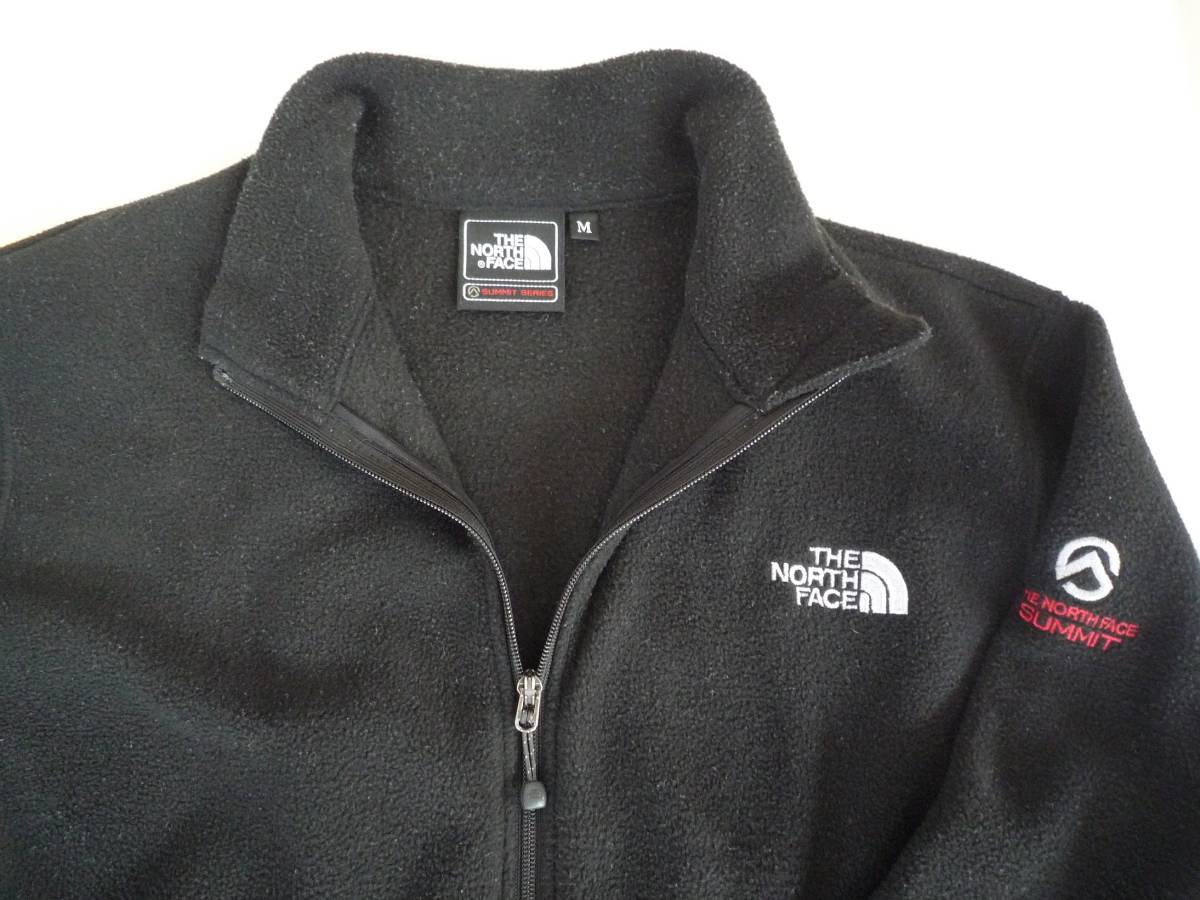 ☆ノースフェイス　サミットシリーズ　アルパインバーサマイクロジャケット（ フリース）　NLW21302　W’s-Mサイズ　黒　USED☆送料164円　