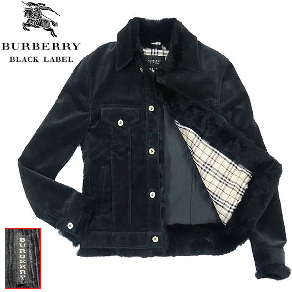 BURBERRY BLACK LABEL Gジャン - 美品バーバリーブラックレーベル ノバ