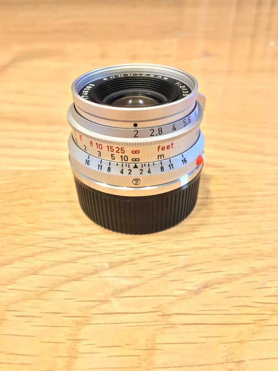 ズミクロン 35mm f2 第一世代 8枚玉 オーバーホール済