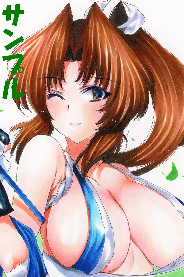 同人手描きイラスト/餓狼伝説/KOF/不知火舞