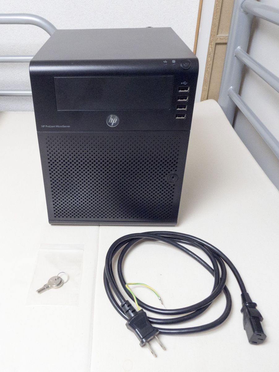 HP ProLiant MicroServer AMD Neo N54L 2.2GHz/4GB/500GB 動作品