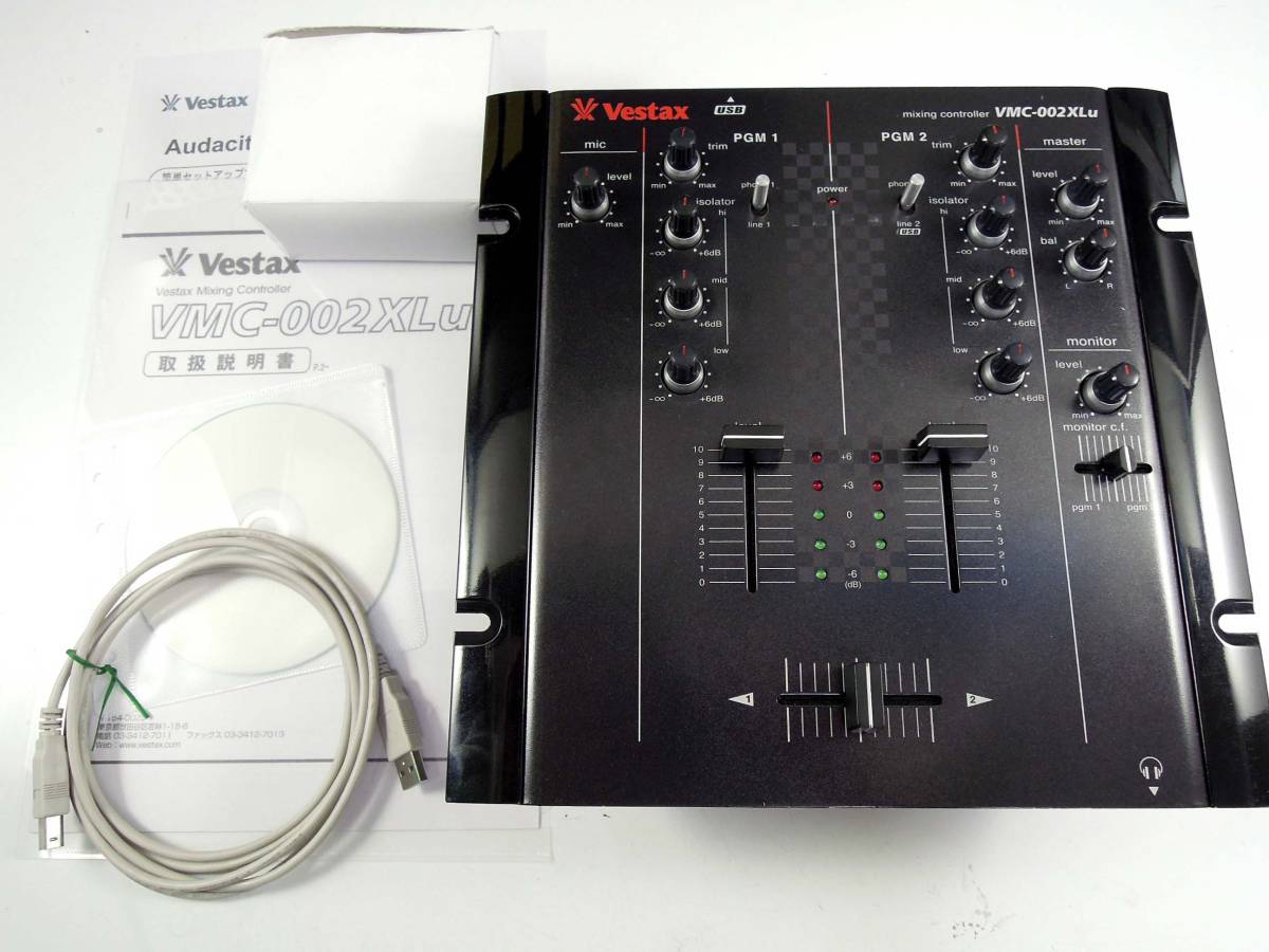 ベスタクス Vestax VMC-002XLu DJミキサー 【公式通販】