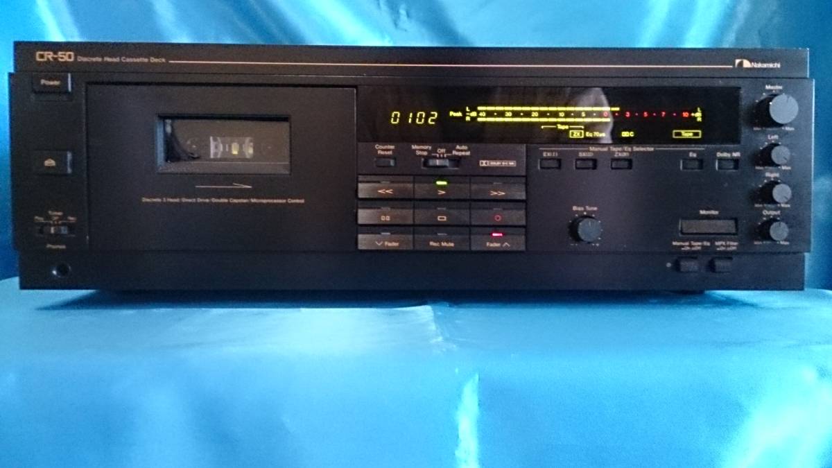 Nakamichi CR-50 3 Head カセットデッキ ジャンク
