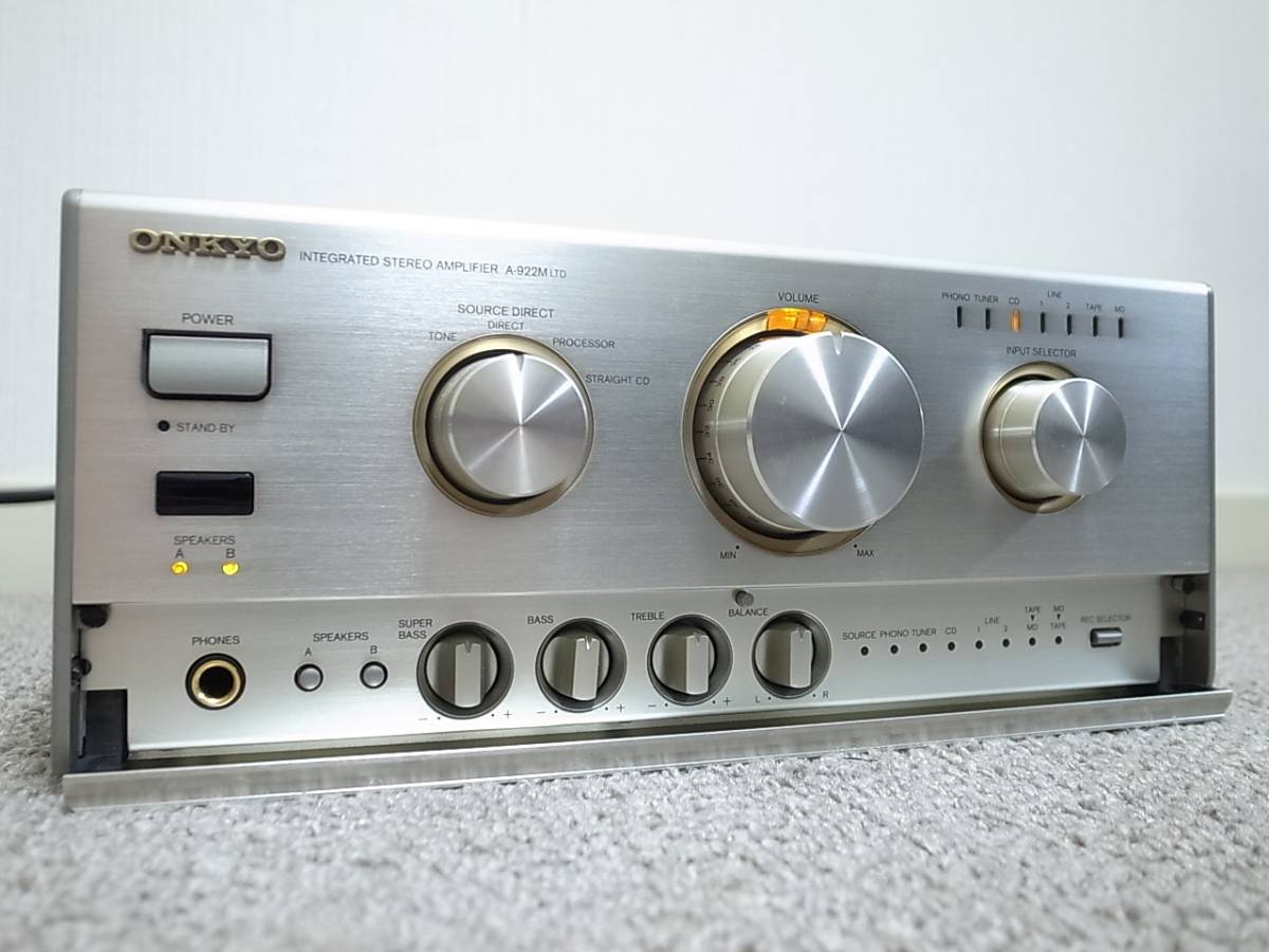 ONKYO プリメインアンプ INTEC275 200W+200W オンキョー A-933 A-933(S