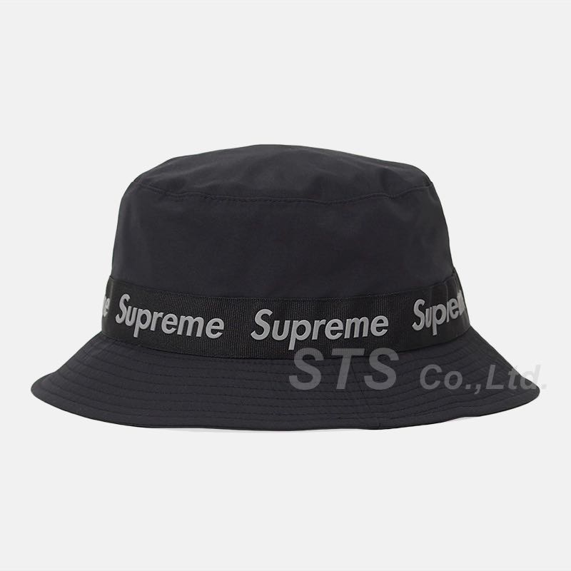 17FW Supreme Taped Seam Crusher Black