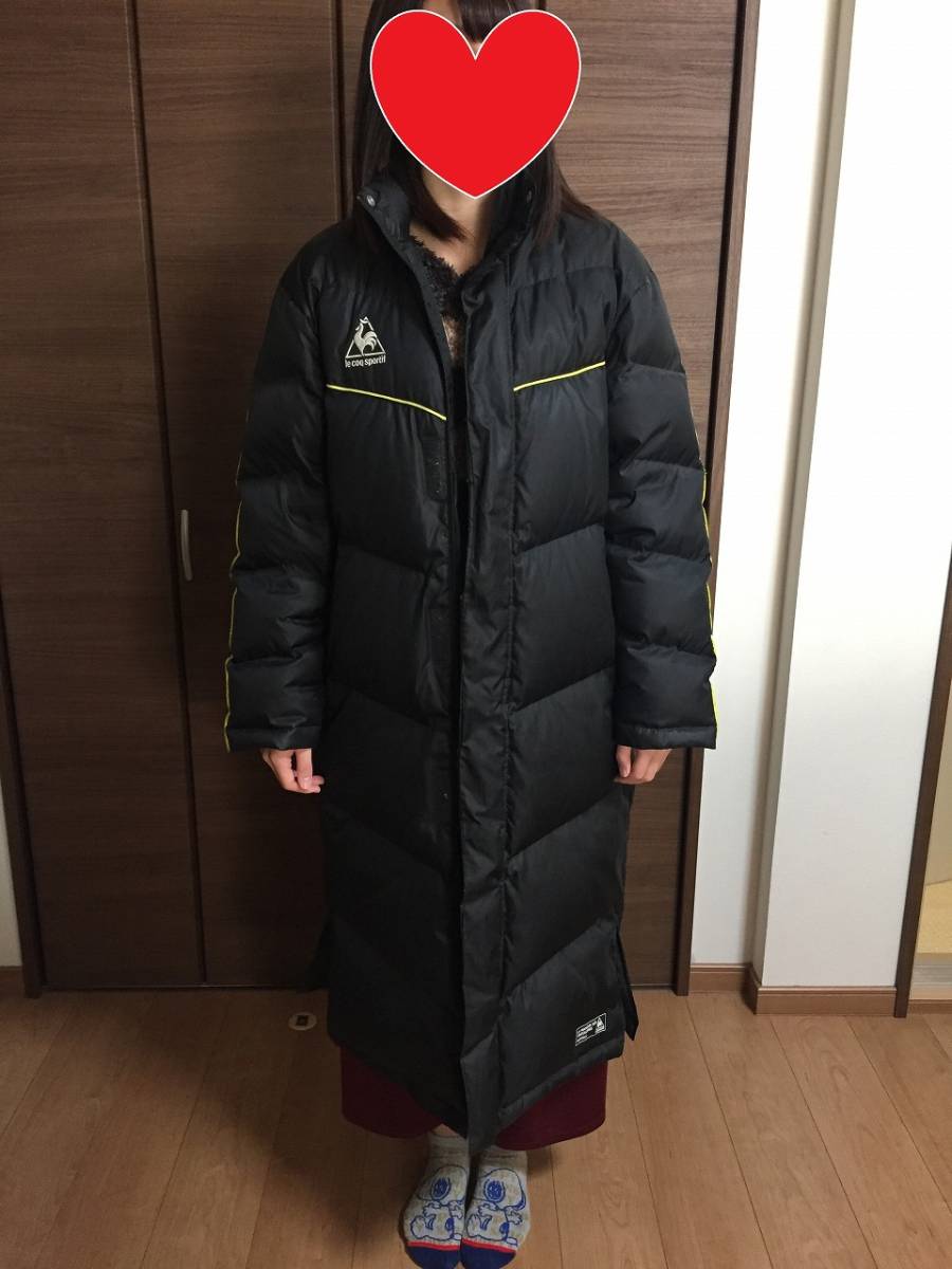 Used！！　lecoq ルコック スポルティフ　ダウンベンチコート