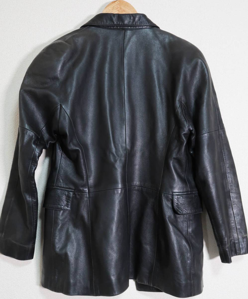 KATOH KAZUTAKA MOON BAT リアルレザー 羊革 ラムレザー フライト katoh kazutaka 羊革 ジャケット　サイズL