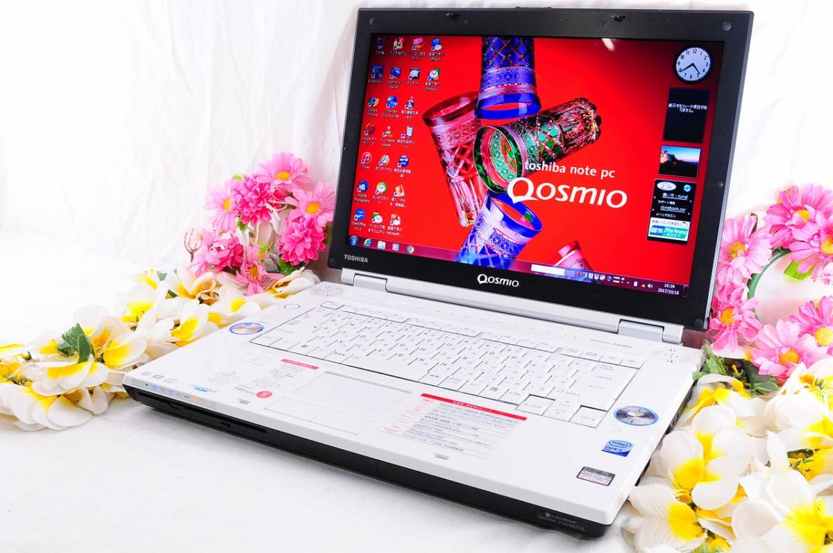 ジャンク品】【東芝】大画面ノートパソコン Qosmio F40/86FBL AVノート