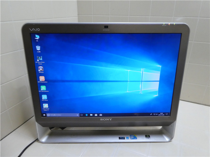 SONY　VGC-JS93FS　CORE2　E7400　4GB　500GB　　20インチワイド　一体型　Win10　64BIt＆Office2216搭載　キーボード＆マウス付き