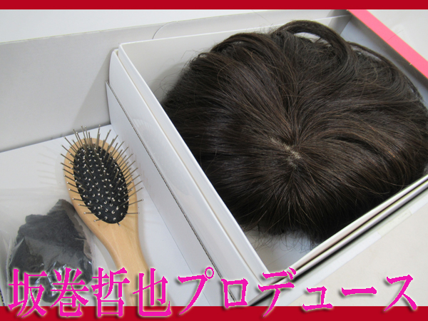 坂巻哲也プロデュース フルウィッグ ダークブラウン ショート