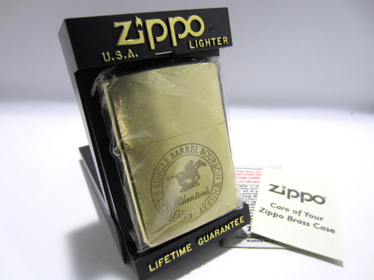 未使用 ZIPPO ブラントン Blanton