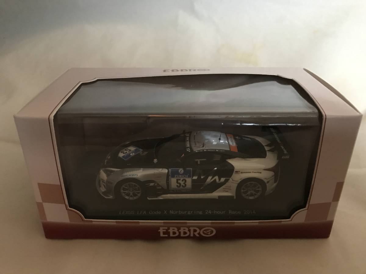 【SALE，人気SALE】 エブロ LEXUS LFA Code X Nurburgring 24-hour Race 2014(レーシングカー)｜売買されたオークション情報、yahooの商品情報をアーカイブ公開 - オークファン レーシングカー