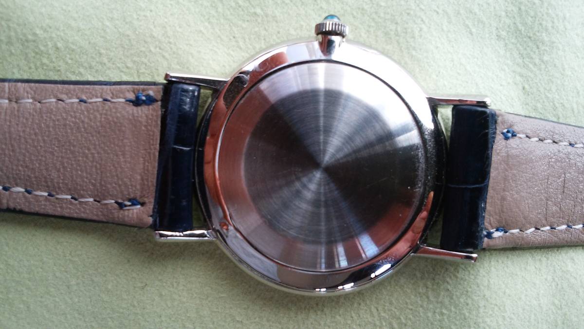 コルム 美品！コルム手巻純正尾錠付・SS製・CORUM 57219 薄型 純正尾錠 cal.7001 手巻 CORUM