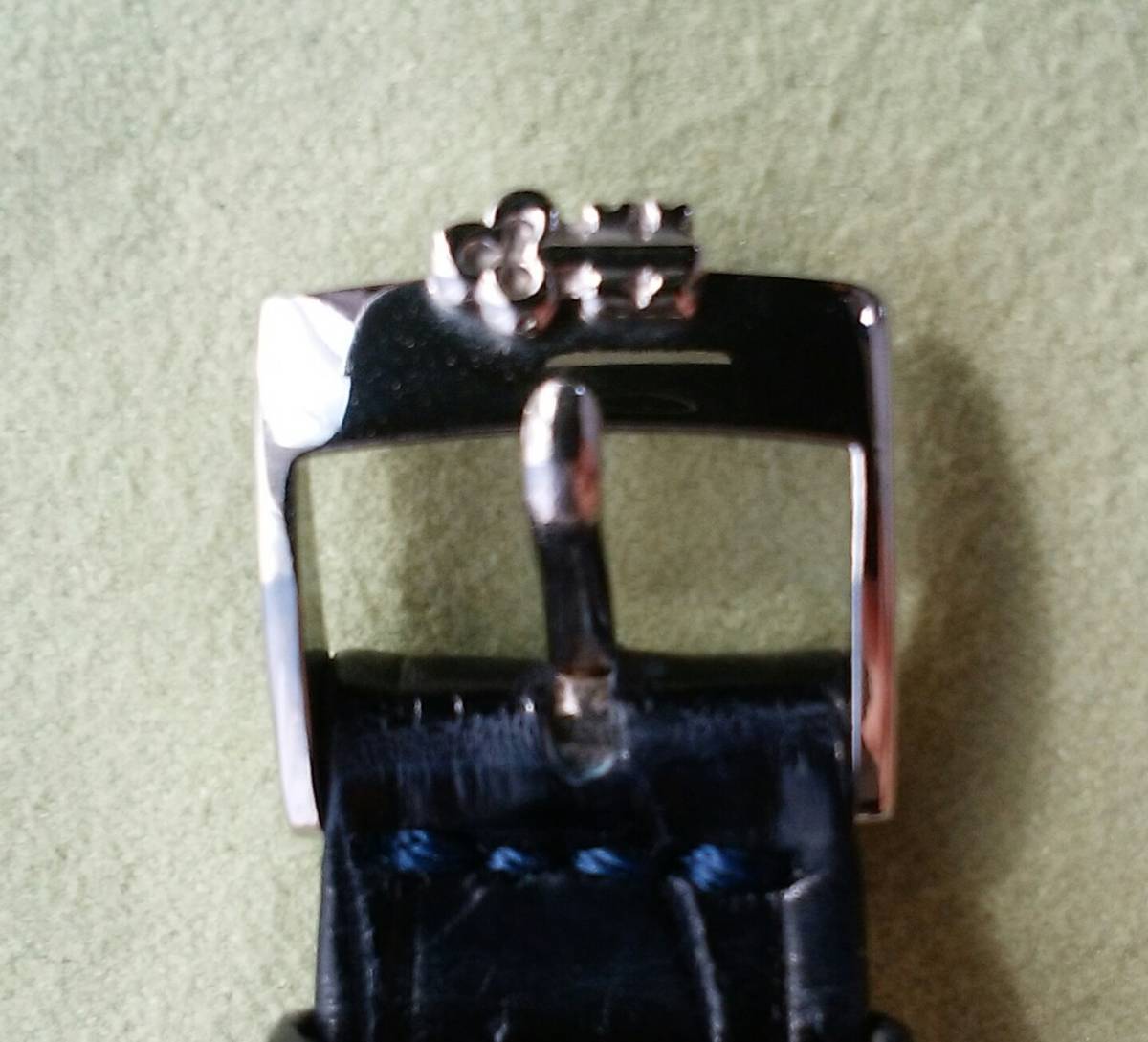 コルム 美品！コルム手巻純正尾錠付・SS製・CORUM 57219 薄型 純正尾錠 cal.7001 手巻 CORUM