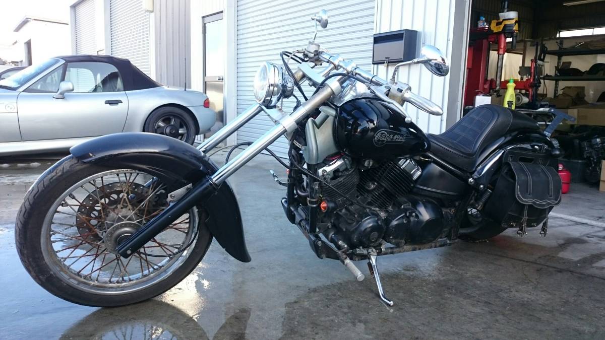 全国発送可能！ 車検平成31年4月迄！ ドラッグスター400 フルカスタム 少し整備して乗ってください！ 北海道札幌 シャドウ イントルーダー