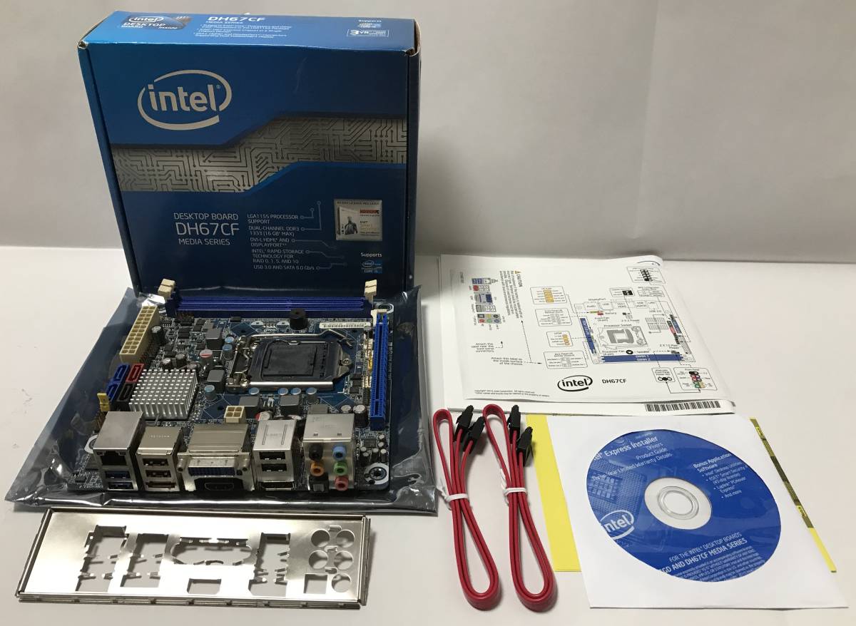 Intel DH67CF (B3Stepping) Mini-ITX マザーボード LGA1155 動作確認済