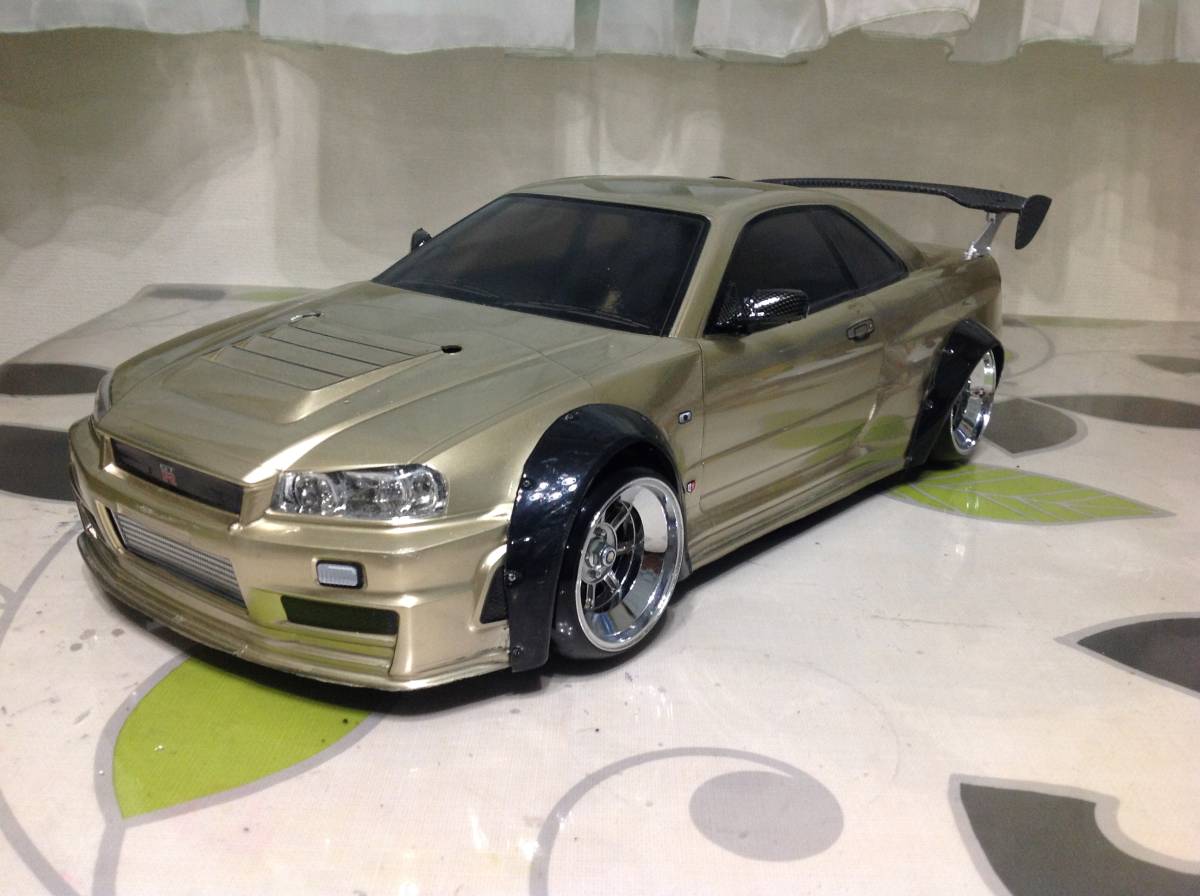 GT-R R34 1⁄10 Tamiya TT-01 Nismo Skyline • Z-Tune タミヤ Nissan