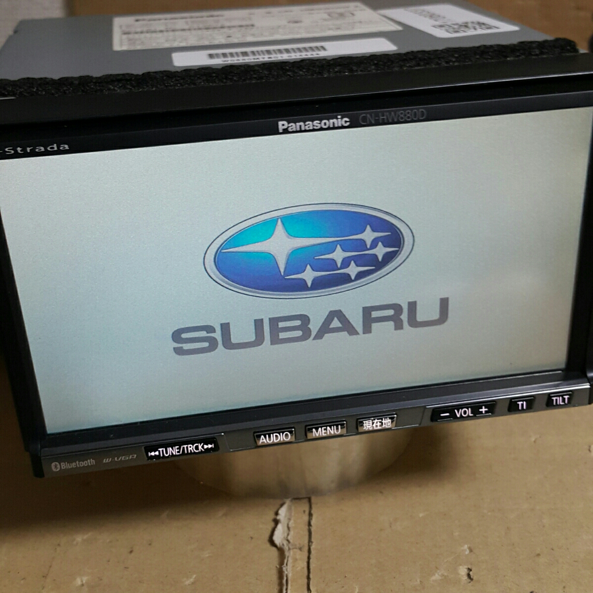 ジャンク出品 スバル CN-HW880DFA　[管理番号: 　17060337]