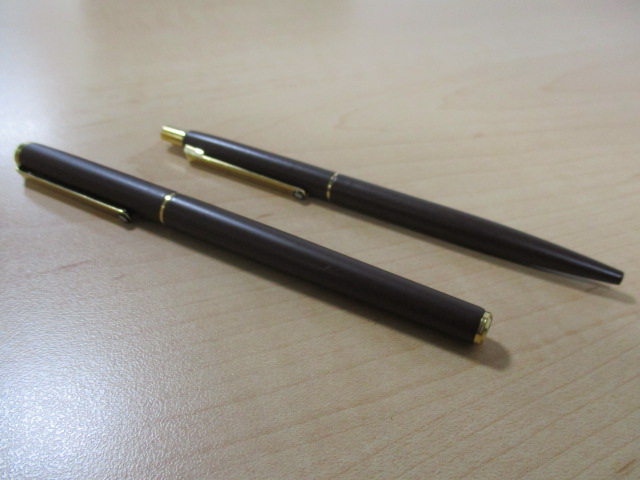 26594) モンブラン 万年筆 ボールペン 2本セット ボールペンインク付き