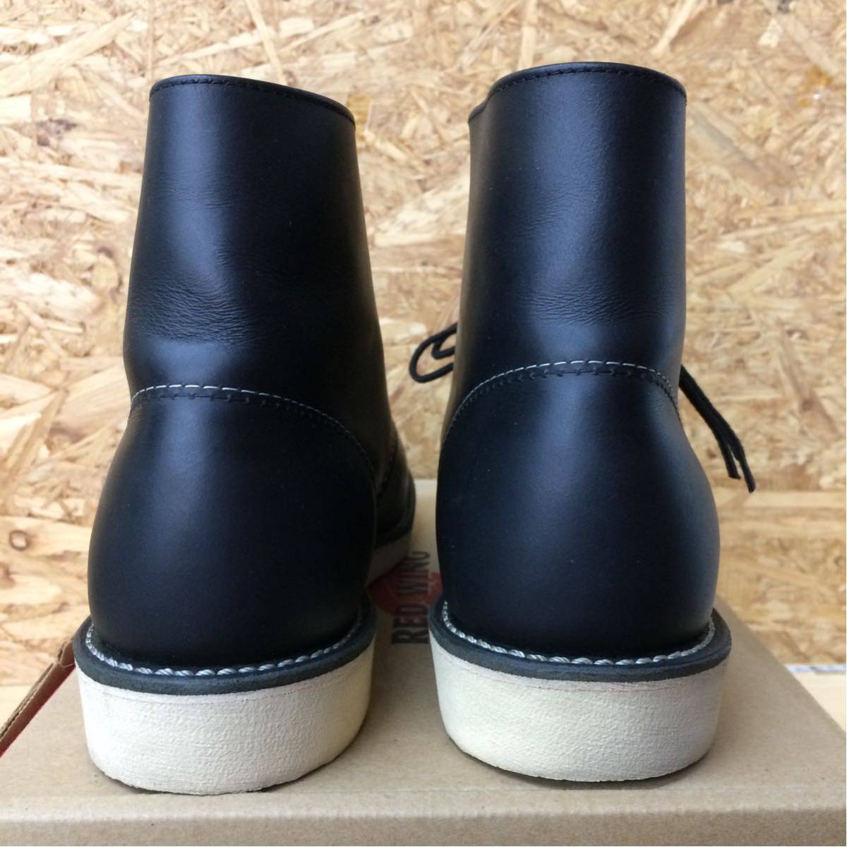 美品 激安スタート RED WING レッドウィング 8165 現行モデル 黒 