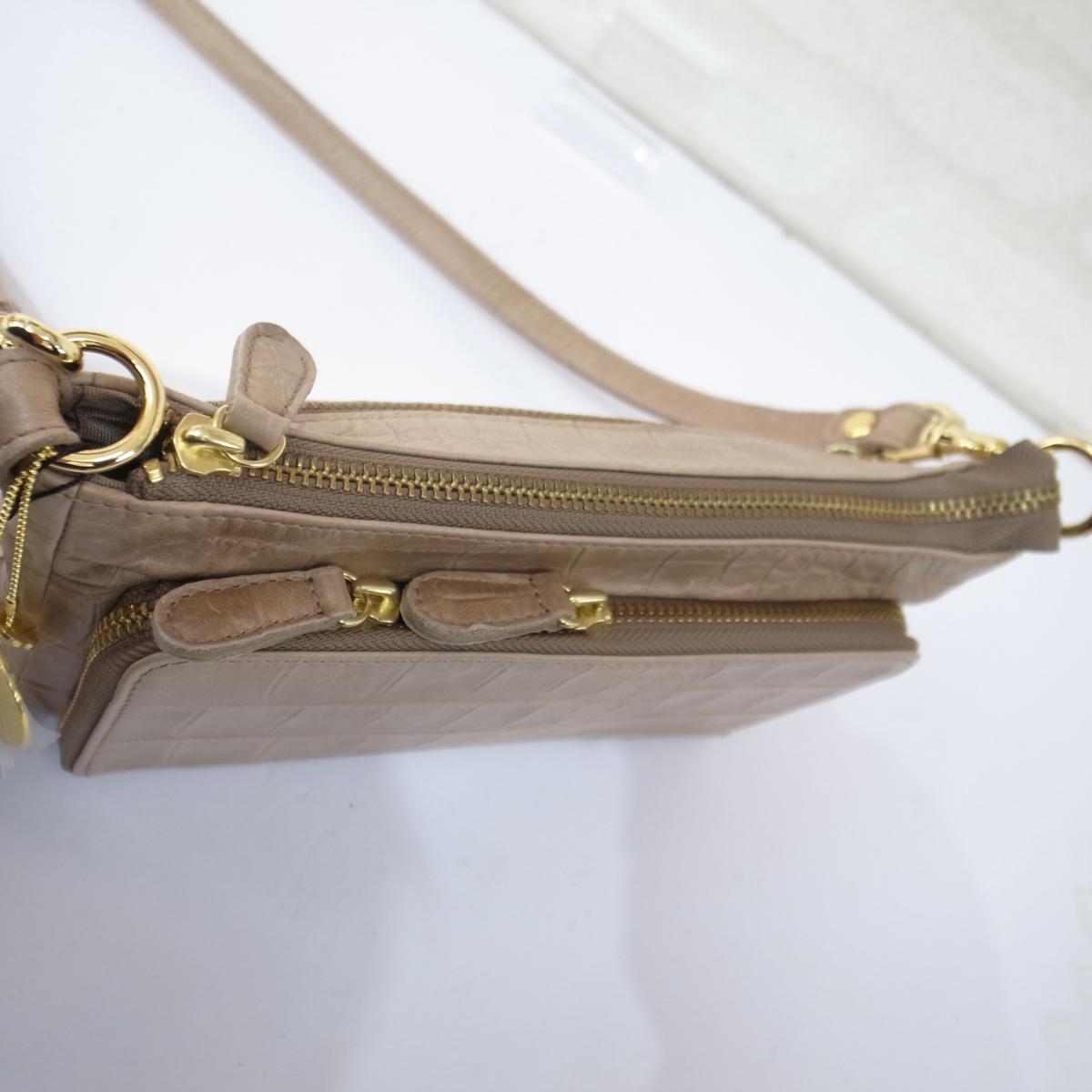 C210T 未使用品 BARDOT ROSE バルドロゼ 2wayショルダーバッグ お財布 