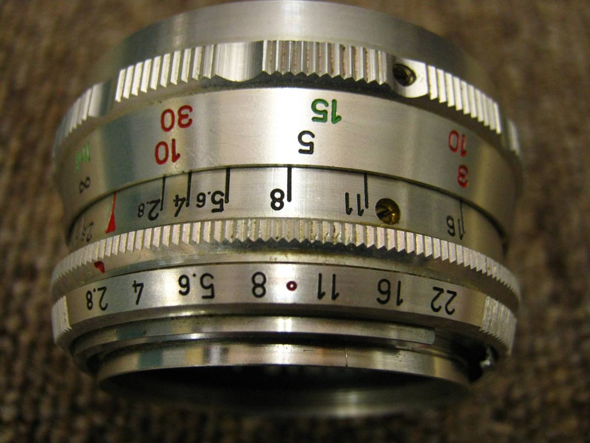 アグファー　アンビジレッテ用レンズ　50ｍｍｆ2.8　ＡＧＦＡ　ＣＯＬＯＲ-ＳＯＬＩＮＡＲ　