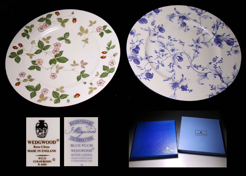ウェッジウッド ワインプラム プレート ウェッジウッド（Wedgwood
