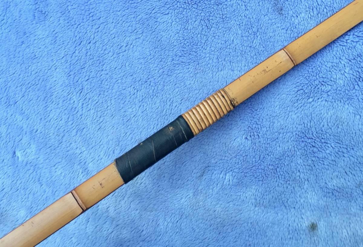 竹弓 正次 柴田勘十郎? 銘有 210cm 546g 和弓 弓道