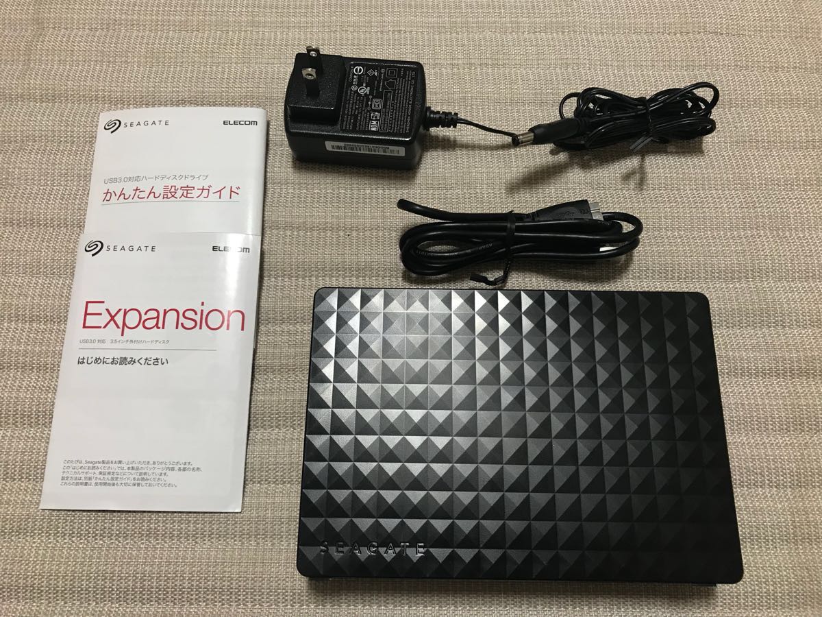 ジャンク扱い Seagate/シーゲイト 2.0TB 外付HDD SGD-NX020UBK TV/PC ご覧頂き