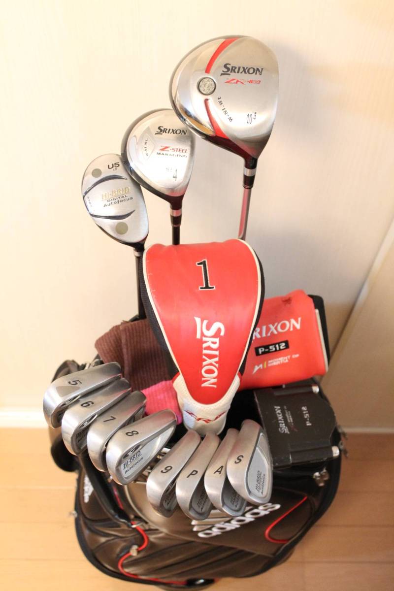 く*た様 SRIXON⁄スリクソン ゴルフ キャディバッグ9型ネイビー美 □超