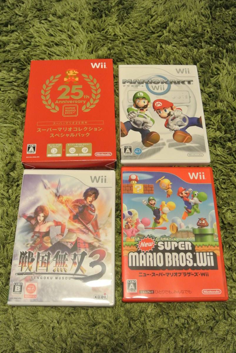 New Super Mario Bros. Wii , Mario Kart Wii set from Japan tested