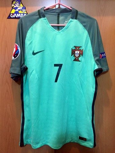 ポルトガル代表　ロナウド 選手支給品ユニフォーム UEFAEURO2016用支給（A）ポルトガル代表ロナウド選手支給ユニフォーム