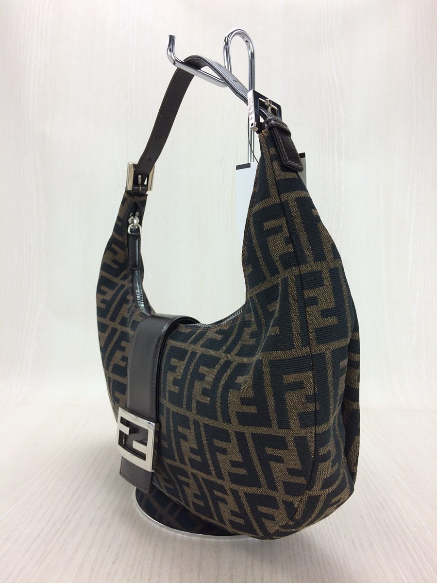 FENDI◆ショルダーバッグ/キャンバス/CML