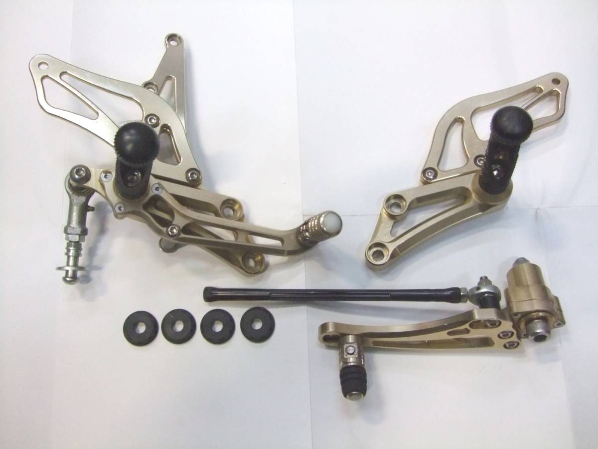 ■GSX-R750(08-10)/600(06-08)用 ケイファクトリー バックステップ 中古品■