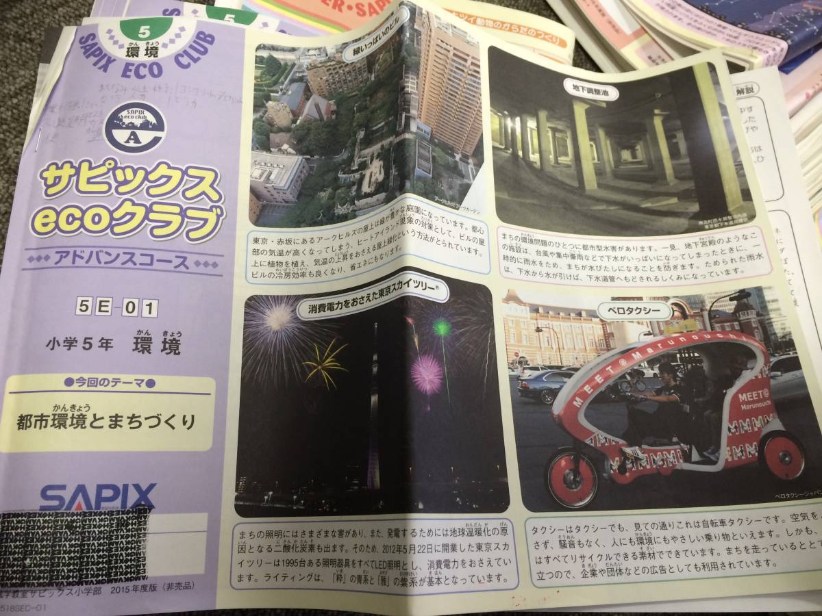 最新版】サピックス 5年 理科 テキスト 1年分 フルセット 合格の縁起物