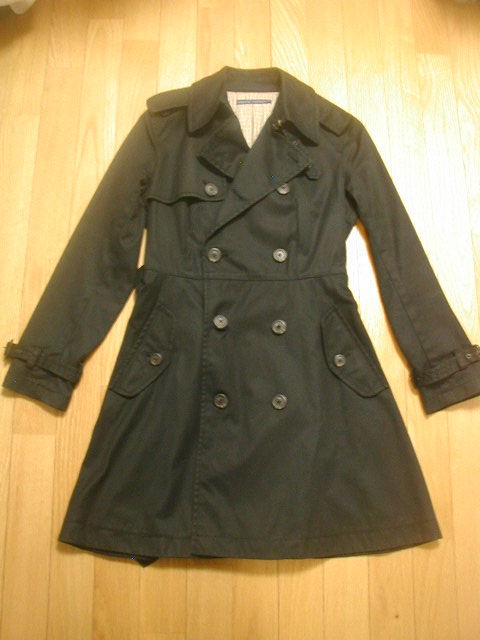 トレンチコート ラルフローレン 良品 LAUREN ネイビー 0 RALPH Ralph