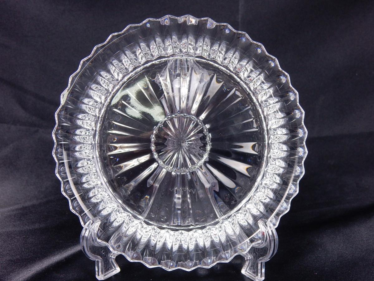 バカラ(Baccarat) ミルニュイ プレート(13㎝) 箱付き O57 Baccarat